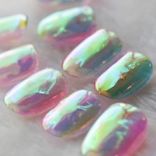 今期注目♪つやうる氷ネイル！ ネイルチップ（つけ爪） blanche 通販