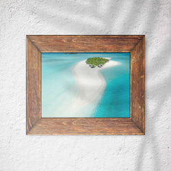 洋上の楽園、ラスドゥ島の環礁、モルジブ 2枚目の画像