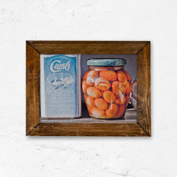オリーブオイル缶とあんずシロップ瓶、クラシコ・イタリアン 2枚目の画像