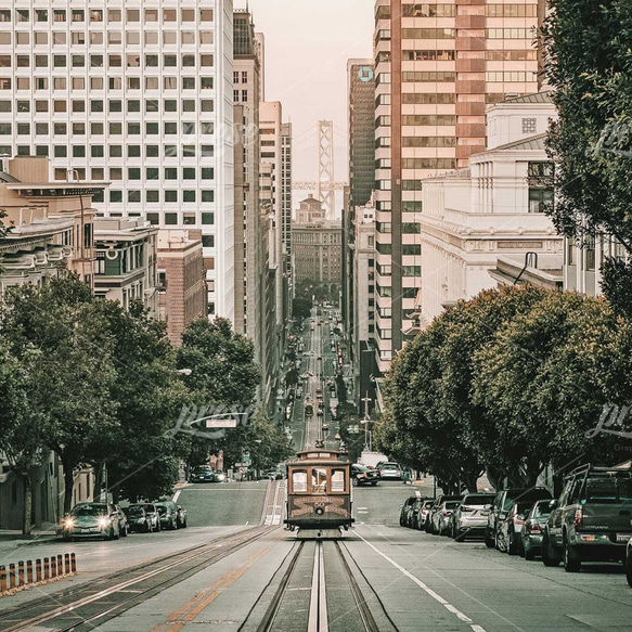 サンフランシスコの路面電車、シティスケープ 5枚目の画像