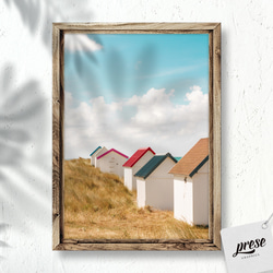 おフランスの可愛いビーチハウス - 澄み切った青い空と温もり溢れるグーヴィルビーチの風景 2枚目の画像