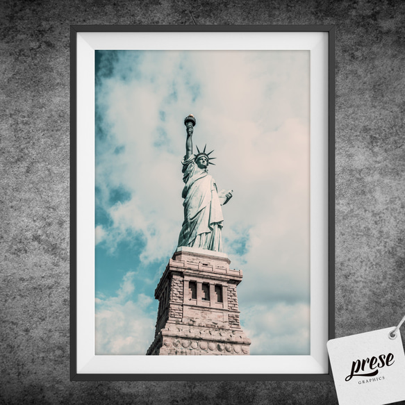 自由の女神、ニューヨーク自由の象徴のランドマーク 2枚目の画像