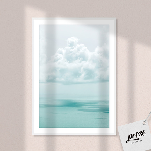 バハマ諸島に浮かぶターコイズカラーの美しい雲 3枚目の画像