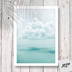 バハマ諸島に浮かぶターコイズカラーの美しい雲 4枚目の画像