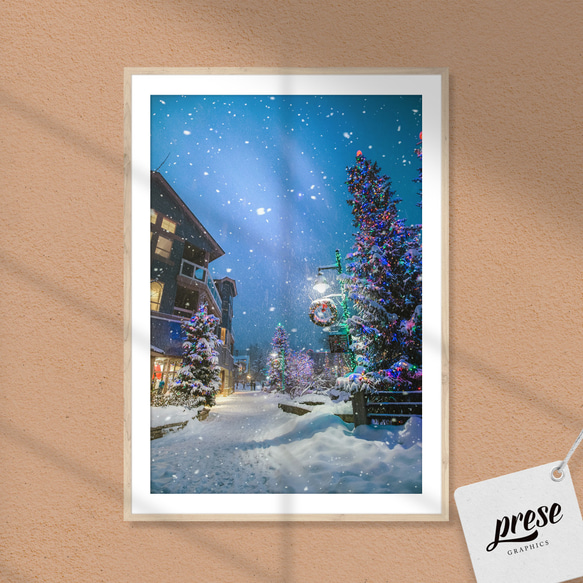 ウィスラービレッジの魔法、カナダ 冬 クリスマス 雪 3枚目の画像