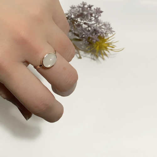 う*ん様 K9 ムーンストーン リング う*ん様 K9 ムーンストーン リング う*ん様 K9 ムーンストーン リング