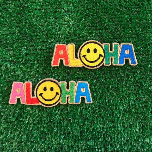 選べるカラー♪スマイル ALOHA★2枚セット 1枚目の画像