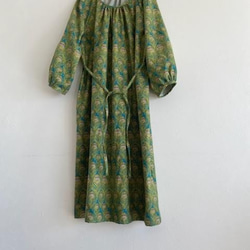 リバティ Yoshie ネイビー ワンピース ワンピース fuki18e 通販