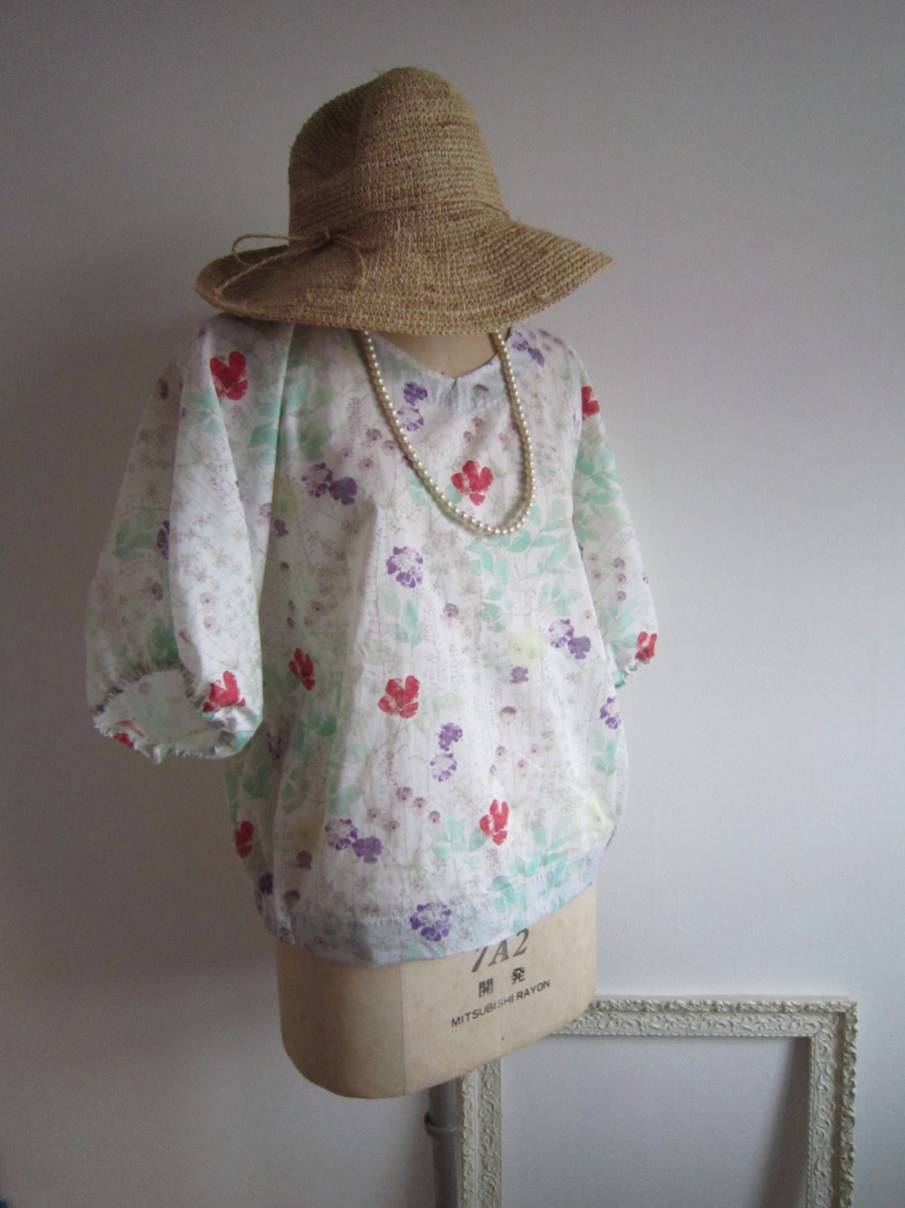 リバティ イルマ　ブラウス