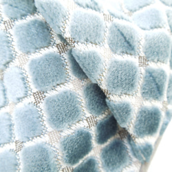 ミニマム・モロッカン☆モザイクタイル柄がお洒落なふわふわベルベットのティッシュケース:受注製作です 4枚目の画像