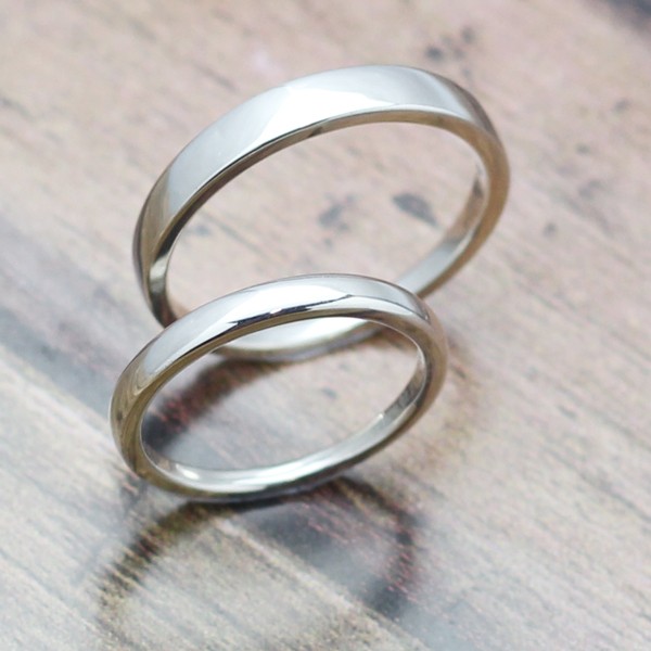 価格見直し！！内側に誕生石が入れられるペアリング 0号から30号まで マリッジリングに最適 PT8018P