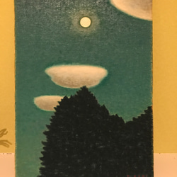【原画】満月  越智 紀久張 2枚目の画像