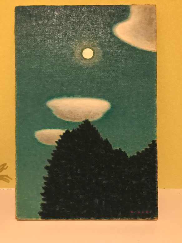 【原画】満月  越智 紀久張 2枚目の画像