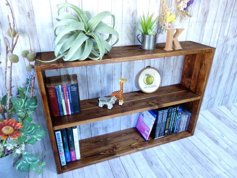 特大2段ラック (ダークチーク色)