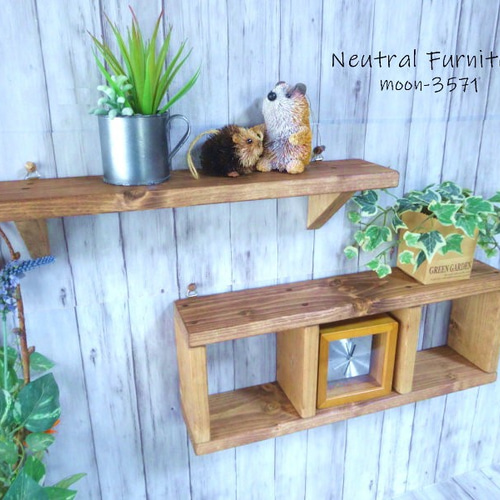 ハンドメイド 2人掛けベンチ 収納ボックス (ホワイト✕チーク色) 色が