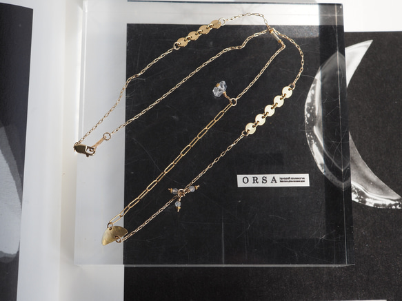 Astarte〈necklace〉：herkimer diamond 2枚目の画像