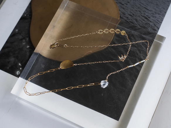Astarte〈necklace〉：crystal 3枚目の画像
