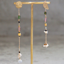 Anahita 〈pierce〉 ：tourmaline 2枚目の画像