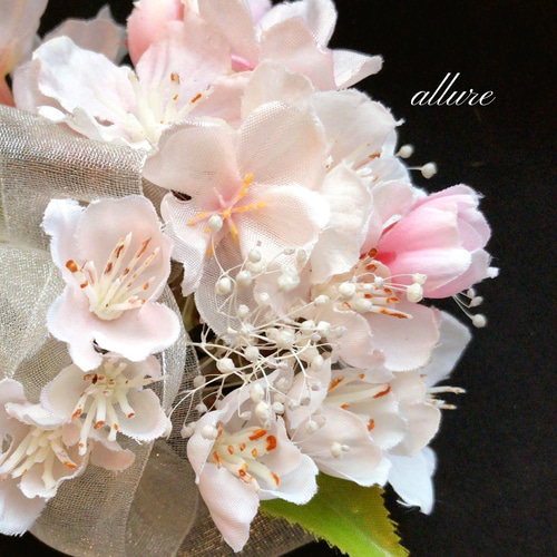 桜いっぱい コサージュ ・*:.。❁ 即日発送 桜 さくら サクラ 卒業式 