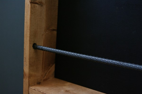 マガジンラックBlack*　【木製】 4枚目の画像