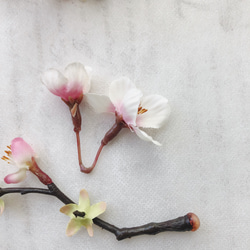 再販！【素材】桜の小枝・フラワーヘッド（アーティフィシャル） 4枚目の画像