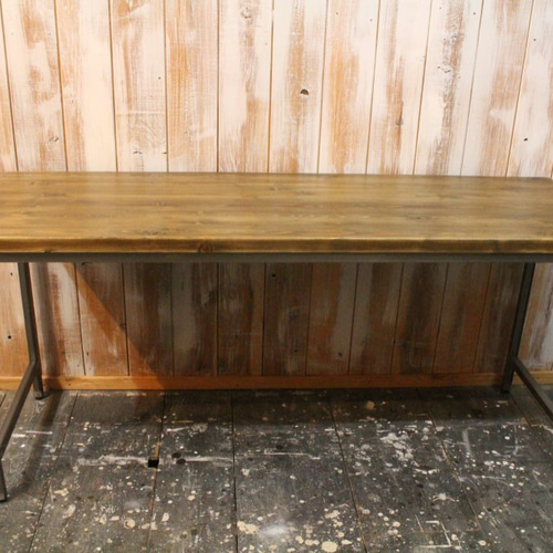 iron×wood アイアン・ウッド カウンターテーブル 作業台 机