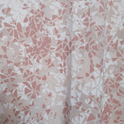 これからの季節にお勧め　春色桜色　ロールカラーワンピース 透け感のあるオパール加工　シワにならず 小顔効果♡春の装い 6枚目の画像