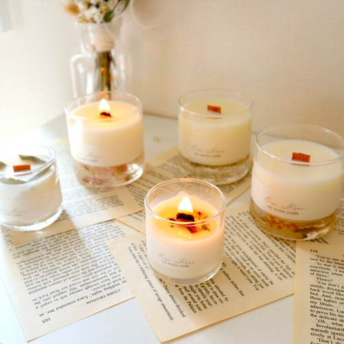 ミニアロマキャンドル 香り選べるブレンド精油 キャンドル・キャンドル