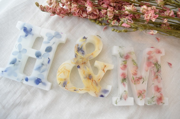 1個販売】イニシャル キャンドル オブジェ アルファベット 結婚式