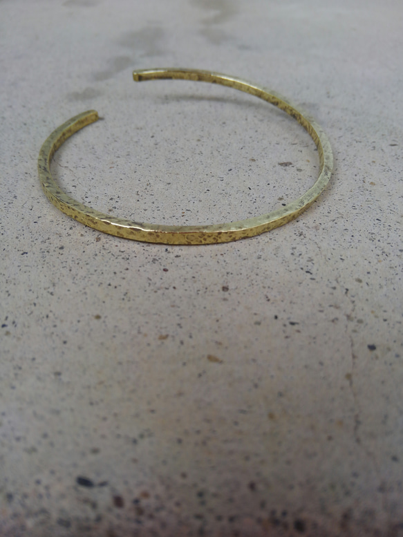 BRASS  BANGLE  【在庫処分】 2枚目の画像