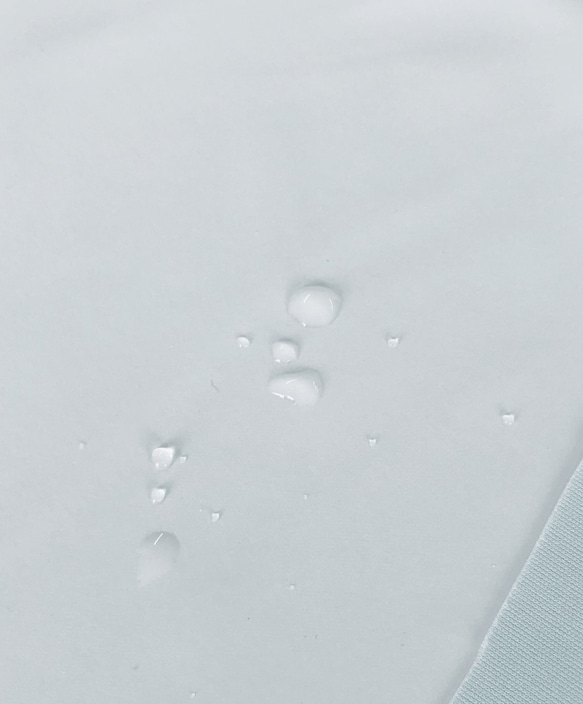 【終了】別注品：防水エプロンL・カーキコットン 4枚目の画像