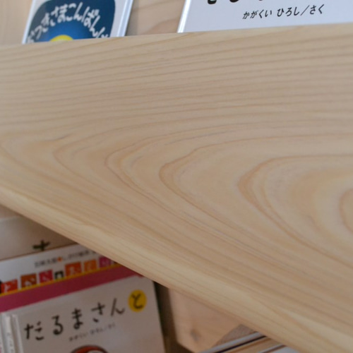 ハンドメイド　絵本棚　ミツロウWAX ハンドメイド 絵本棚 ミツロウWAX