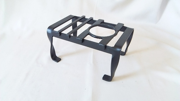 吉原五徳 五徳 29x19 火鉢 囲炉裏 四角 Yumi's その他キッチン小物