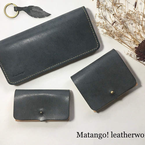 マイクログッチシマ 長財布 ウォレット 小銭入れ レザー 256439
