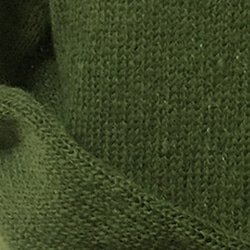 ピスタチオグリーンのVネックセーター　　ネップヤーンウール100% 6枚目の画像