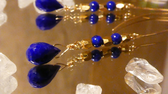 【１６kgp 】lapis lazuli     １２月誕生石 3枚目の画像