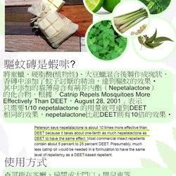 【MURIE 沐旅】蚊子不要來(驅蚊磚)~ 驅蚊掛片/防蚊擴香 貓薄荷 香茅 尤加利 薰衣草 (精油含量20%以上) 第3張的照片