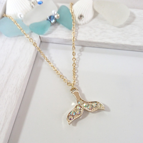 ハワイアンジュエリー ホエールテール ネックレス ペンダント