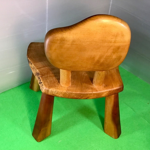 天然木 カヤ子供椅子 一点物 手造り その他インテリア雑貨 mokuba 通販  