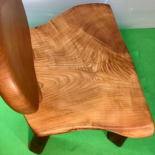 天然木 カヤ子供椅子 一点物 手造り その他インテリア雑貨 mokuba 通販  