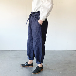asabukuro褲子[海軍] 第2張的照片
