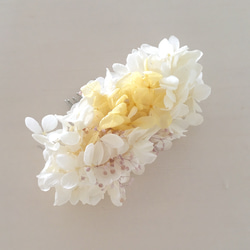 プリザーブドの紫陽花のコーム ⑥ 10㎝ 2枚目の画像