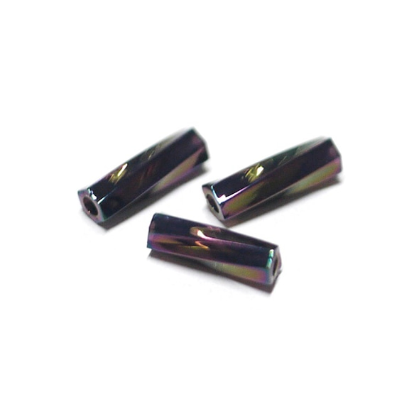 [10G（約335個）在日本MIYUKI有限公司TW454捻珠製成 - 極光紫色 第1張的照片