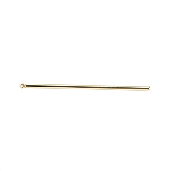 限量【2 件】約 49mm Simple Pole Stick Gold Charm NF 第2張的照片