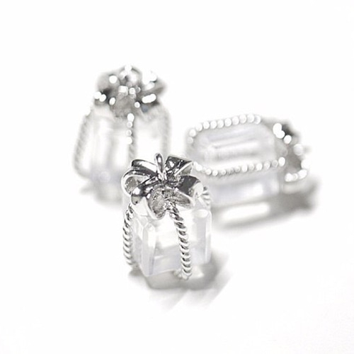 シルバークウォーツシェルチャーム SILVER 950 ALIENSKULL PENDANT TOP(FREE SIZE Silver): GOTHIC