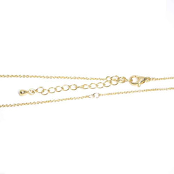 eag05 [2 件] 金項鍊鏈 NF，約 47 公分（含調節扣）（約 1.2 毫米厚） 第2張的照片