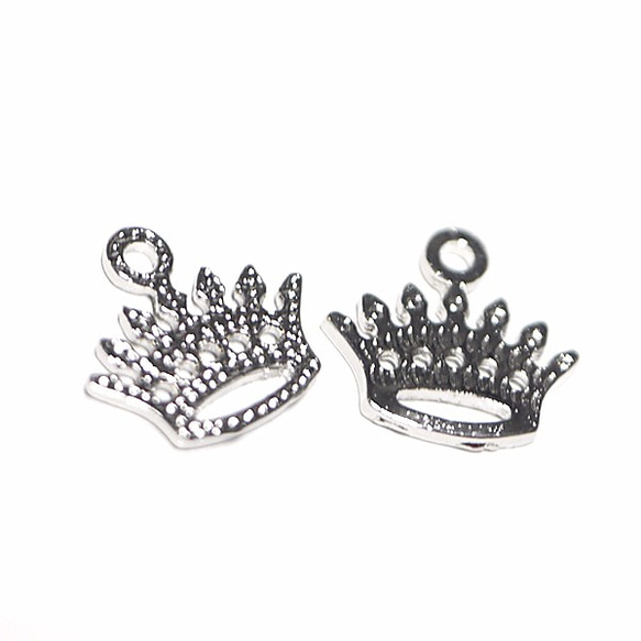 SALE【每件4件】Shinny Crown Crown Gloss銀色魅力 第3張的照片