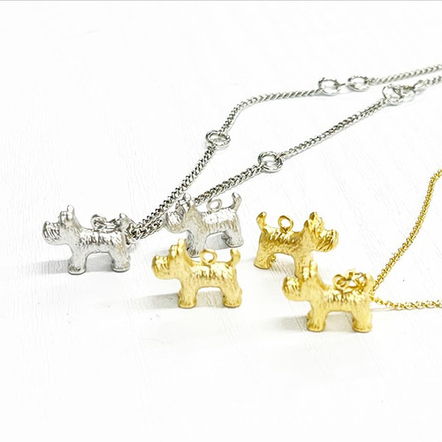 P10367【2個入り】愛犬！キュートなシュナウザー（Schnauzer
