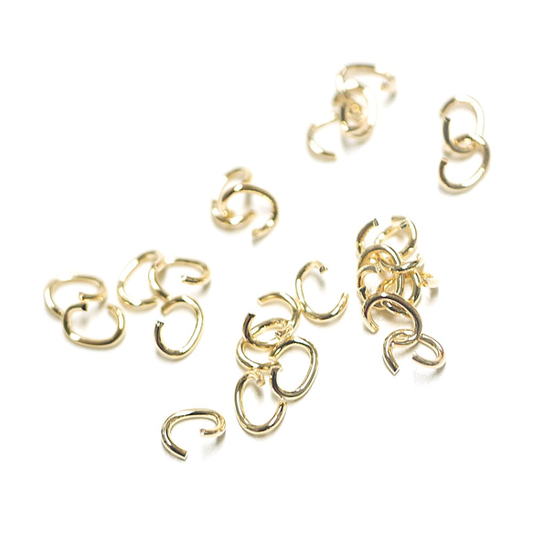 再次上架 [3g] 線徑約 0.5mm 金 C 環 第1張的照片
