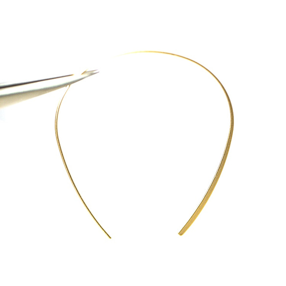 新作【1對】精緻耐用的黃銅製成！大尺寸約51毫米U形黃色土墩金箍鉤耳環，零件 第2張的照片